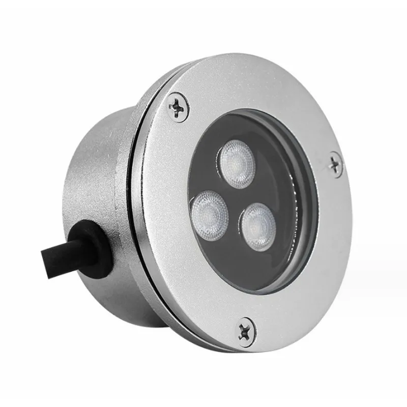 धँसा हुआ गोल ग्लास लैंप कवर वाटरप्रूफ